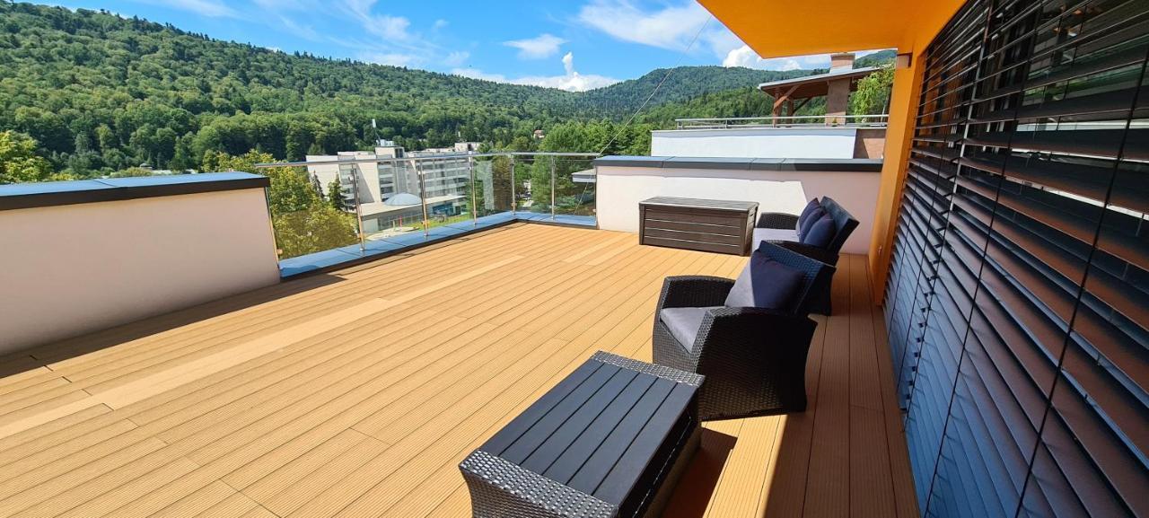 Penthouse apartmán rezidencia Minerál Bardejovske Kupele Exterior foto